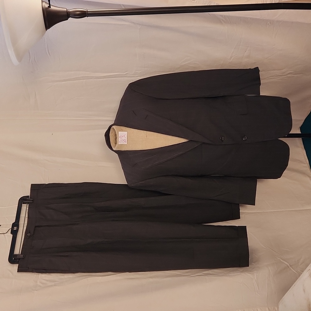 Mens Pinstripe Suit